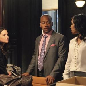 Still of Kerry Washington Columbus Short and Katie Lowes in Scandal 2012