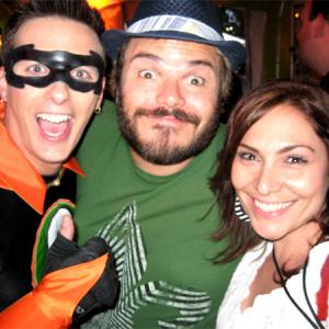 Jeff Sutphen Jack Black and Stacy Sutphen at the Nickelodeon Kids Choice Awards after party March 29th 2008