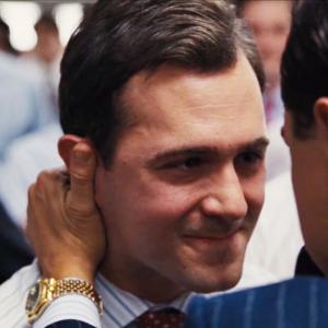 Still of Johnathan Tchaikovsky and Leonardo DiCaprio in The Wolf of Wall Street (2013)