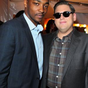 Anthony Mackie and Jonah Hill