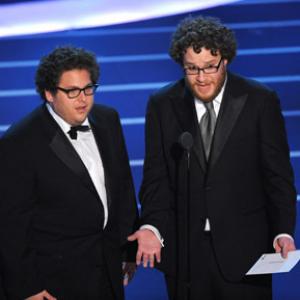 Seth Rogen and Jonah Hill at event of The 80th Annual Academy Awards 2008
