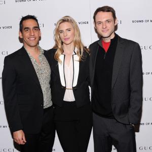Christopher Denham Brit Marling and Zal Batmanglij at event of Sound of My Voice 2011