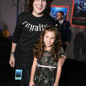Mitchel Musso and Ryan Newman at event of The Nightmare Before Christmas 1993