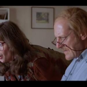 Still of David Troughton and Judith Scott in Midsomerio zmogzudystes (1997)