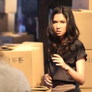 Production still from Skye and Chang