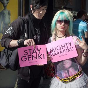 Skylar Roberge joined MIGHTY HARAJUKU PROJECT Los Angeles April 16 2011
