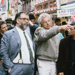 Francis Ford Coppola and Gordon Willis in Krikstatevis III 1990