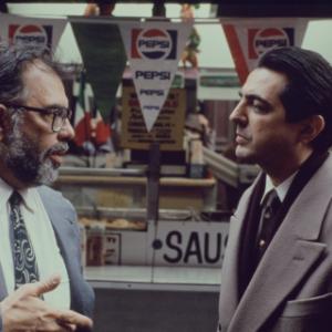 Francis Ford Coppola and Joe Mantegna in Krikstatevis III 1990