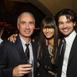 Roland Emmerich Camilla Belle and Steven Strait at event of 10000 BC 2008