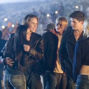 Still of Jonathan Wenk Laura Ramsey Steven Strait Toby Hemingway and Taylor Kitsch in The Covenant 2006