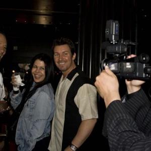 Chris Mulkey and Maria Conchita Alonso with Richard Wilk