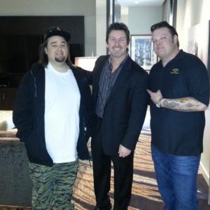 Pawnstars Chumlee and Corey Harrison with Richard Wilk