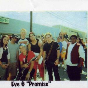 Kristin and Eve6.Promise video shoot.