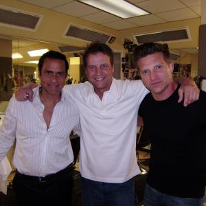 Maurice Benard, Tim Slaske and Steve Burton, ABC Prospect Studios, Hollywood