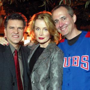 Henry LeBlanc (Marty), Kristin Carey (Lois), and director James P. Gleason on the final day of shooting 