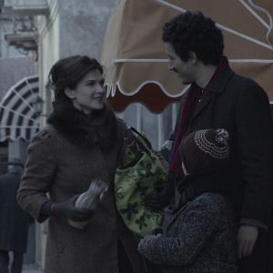 Monica Barladeanu, Francesco Scianna, Tiziano Talarico, film still, ITAKER- VIETATO AGLI ITALIANI (2012)