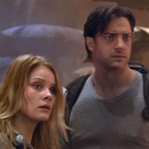 Still of Brendan Fraser and Anita Briem in Journey to the Center of the Earth 2008