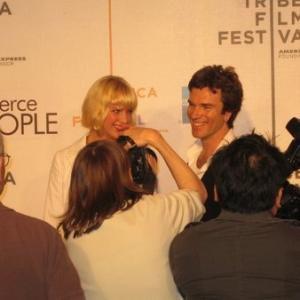 Kaleigh Dey and Christopher Shyer at The 2005 Tribeca Film Festival