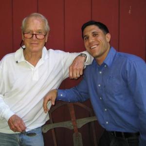 Director Rory Karpf and Paul Newman narrator of Dale