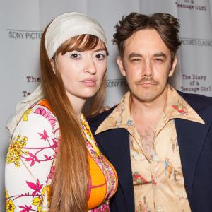 Jorma Taccone and Marielle Heller at event of The Diary of a Teenage Girl (2015)