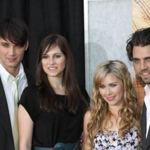 The cast of I3 Vampires Josh Nuncio Alli Kinzel Cherilyn Wilson and Adam Chambers at the premiere of The Last Song