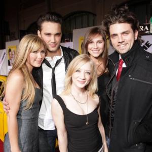 The Cast of I <3 Vampires: Cherilyn Wilson, Josh Nuncio, Erin Way Alli Kinzel and Adam Chambers @ the primier of 'When In Rome'