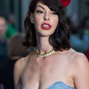 Pollyanna McIntosh on the carpet at the FILTH premiere