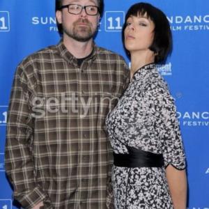 With director of The Woman Lucky McKee at Sundance premiere