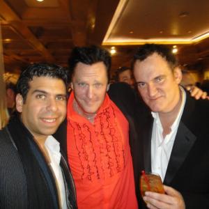 Actor Michael Madsen, Director Quentin Tarantino and Director Elias Plagianos at The Friars Club Roast for Quentin Tarantino After Party.