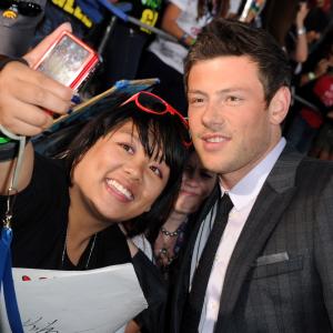 Cory Monteith at event of Glee The 3D Concert Movie 2011