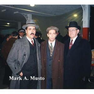 In Wardrobe on the Set of Seabiscuit with Joe G and Vince S