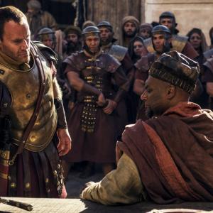 Still of Will Thorp and Colin Salmon in AD The Bible Continues