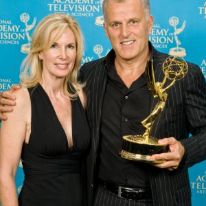 With Beth Holloway at the International Emmy Awards in New York
