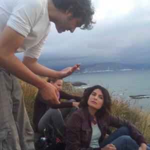 Iván Mena-Tinoco and Ledicia Sola shooting 