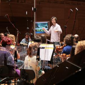 Recording the score of Through the Breaking Glass