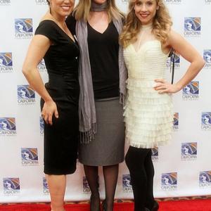 California Film Awards, Producer/Writer/Actress Ivonne Contreras, Director/Writer Cat Youell, Producer/Writer/Actress Sophie Olson. Winners of 