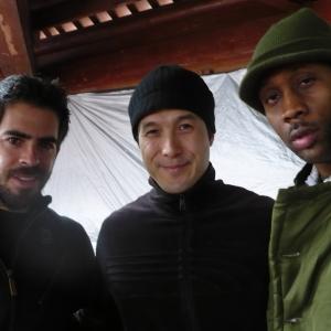 With RZA and Eli Roth on The Man With The Iron Fists