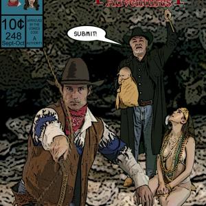 Bullwhip Adventures #248 comic cover