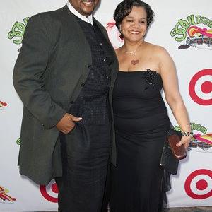 James Lewis and Kim West at Soul Train Banquet in Washington DC Hosted by Target