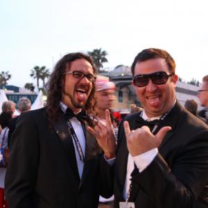 Jeremy Deneau and Dan Frank at Festival de Cannes  2012 for premiere of Frank  Chip The Olympic Experience