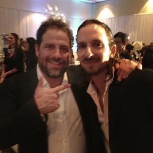 With Brett Ratner at the Hebrew Academy 65th Anniversary