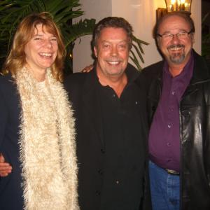 Executive Producer Melissa Gruver, Tim Curry, and Randy Molnar