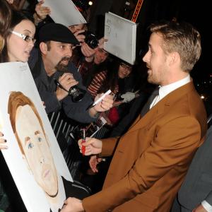 Ryan Gosling at event of Gangsteriu medziotojai 2013