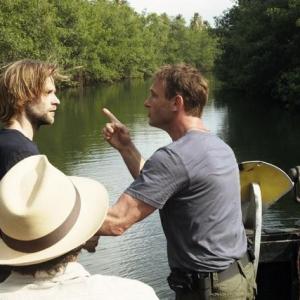 Still of Thomas Kretschmann and Joe Anderson in The River 2012