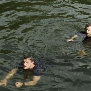 Still of Thomas Kretschmann and Joe Anderson in The River 2012