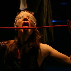 Still of Denise Moreno in The Oresteia directed by Anastasia Revi