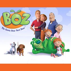 BOZ THE GREEN BEAR NEXT DOOR Storyboard Artist Character  Prop Designer for this Kids Preschool 3D Animated DTV Series