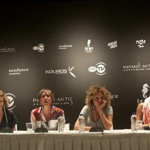 Woman panel in Patmos Film Festival  2014