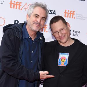 Avi Lewis and Alfonso Cuaron at event of This Changes Everything (2015)