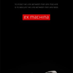Oscar Isaac, Domhnall Gleeson and Alicia Vikander in Ex Machina (2015)